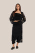 Elastic voile tube top